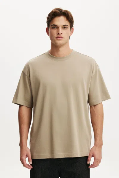Cotton On Box Fit T-shirt In Hazelnut