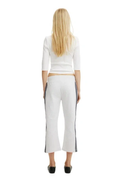 Cotton On Capri Fleece Sweatpant In White