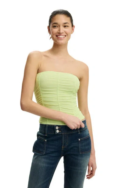 Cotton On Cara Corset Bandeau In Green