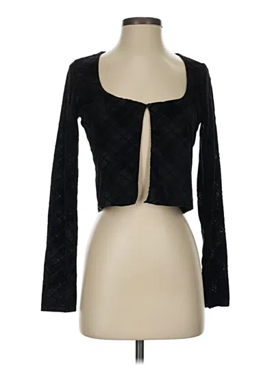 Pre-owned Cotton On Cardigan Sweater In Black