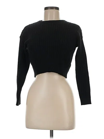 Pre-owned Cotton On Cardigan Sweater In Black