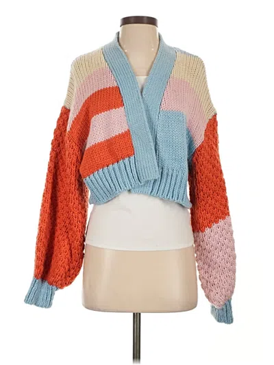 Pre-owned Cotton On Cardigan Sweater In Blue
