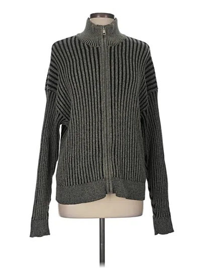 Pre-owned Cotton On Cardigan Sweater In Gray