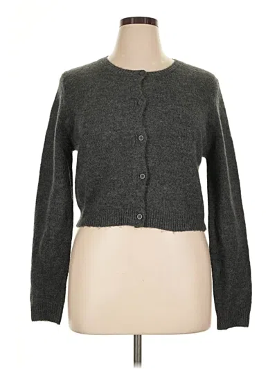 Pre-owned Cotton On Cardigan Sweater In Gray