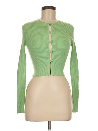 Pre-owned Cotton On Cardigan Sweater In Green