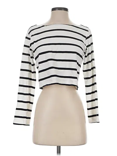Pre-owned Cotton On Cardigan Sweater In White