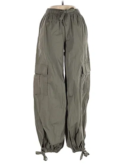 Pre-owned Cotton On Cargo Pants In Green