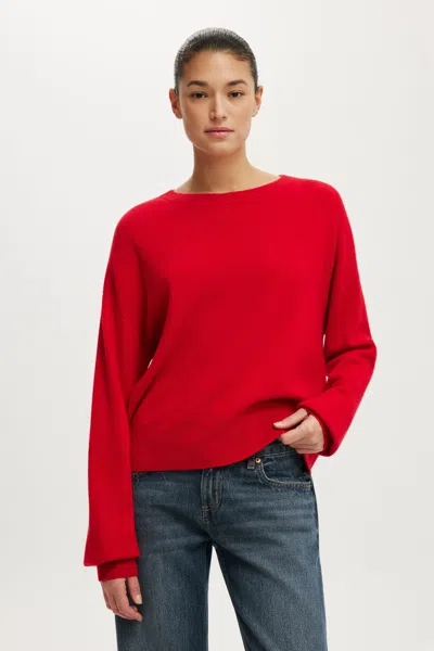 Cotton On Cashmere Blend Crew Knit In Multi
