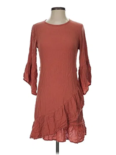 Pre-owned Cotton On Casual Dress In Brown