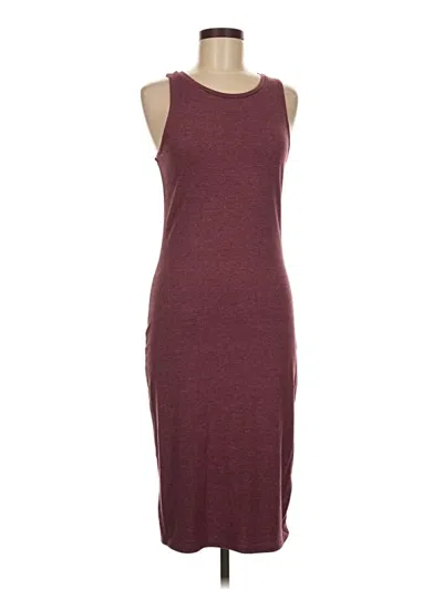Pre-owned Cotton On Casual Dress In Burgundy