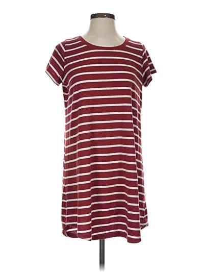 Pre-owned Cotton On Casual Dress In Burgundy