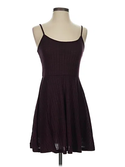 Pre-owned Cotton On Casual Dress In Burgundy