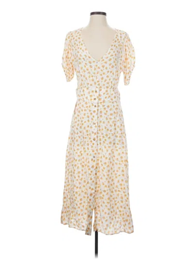 Pre-owned Cotton On Casual Dress In Yellow