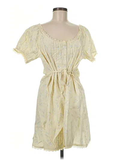 Pre-owned Cotton On Casual Dress In Yellow