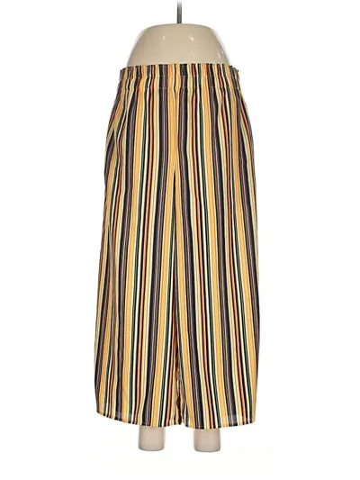 Pre-owned Cotton On Casual Pants In Yellow