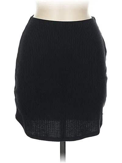 Pre-owned Cotton On Casual Skirt In Black