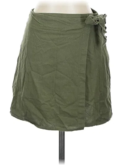 Pre-owned Cotton On Casual Skirt In Green