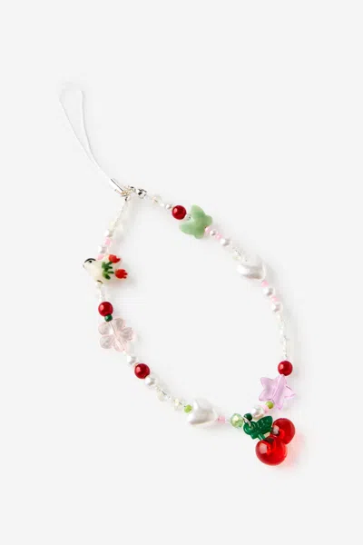Cotton On Charm Strap In Cherry