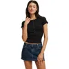 Cotton On Christy Henley Tee In Black