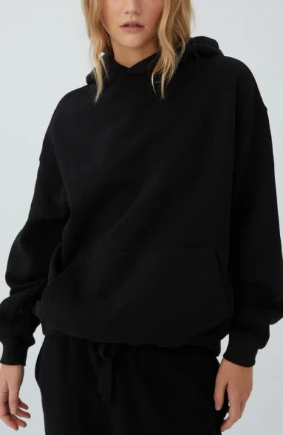 Cotton On Classic Fleece Hoodie In Black
