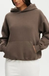 Cotton On Classic Fleece Hoodie In Dark Truffle