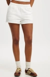 Cotton On Women's Peached Jersey Shorts In White