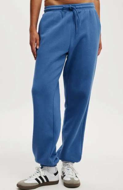 Cotton On Classic Fleece Sweatpant In Azure Blue
