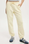 Cotton On Classic Fleece Sweatpant In Lemon Icing