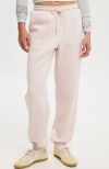 Cotton On Classic Fleece Sweatpant In Soft Pink
