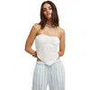 Cotton On Claudia Halter Tube Top In White