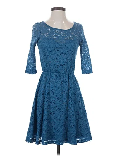 Pre-owned Cotton On Cocktail Dress In Blue