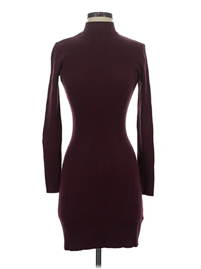 Pre-owned Cotton On Cocktail Dress In Burgundy