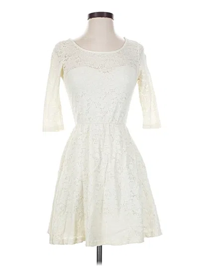 Pre-owned Cotton On Cocktail Dress In Ivory
