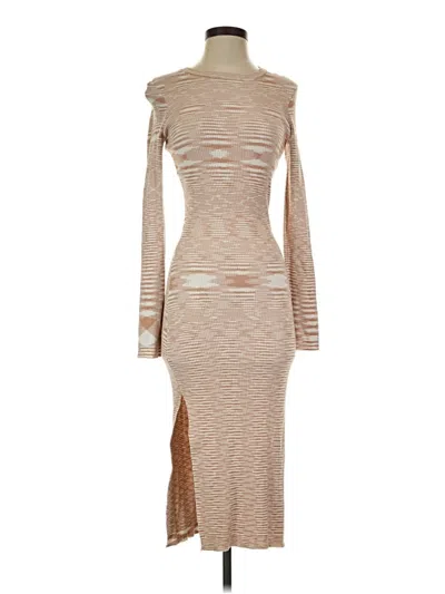 Pre-owned Cotton On Cocktail Dress In Tan