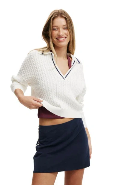 Cotton On Coco Cotton Long Sleeve Polo