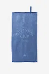 Cotton On Core Gym Towel In Infinity Blue Multi