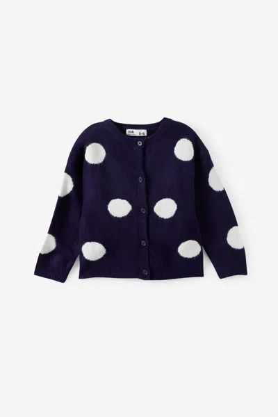 Cotton On Kids' Cosi Knit Cardigan In Black