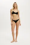 Cotton On Cotton Comfy G-string Brief In Black
