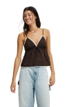 Cotton On Cotton Lace Cami