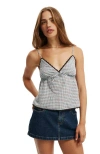 Cotton On Cotton Lace Cami In Multi