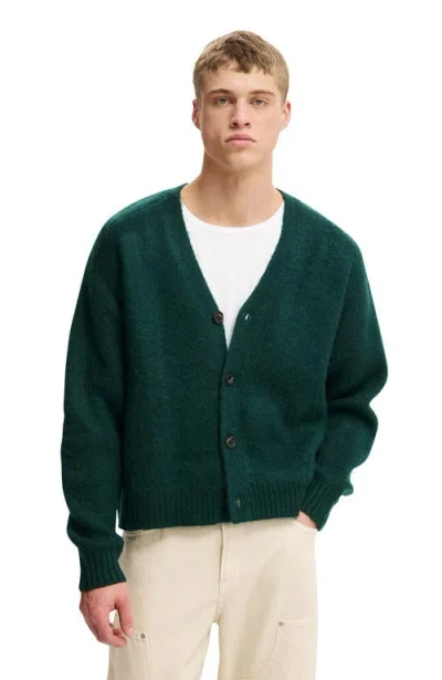 Cotton On Cropped Cardigan In Green
