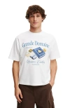 Cotton On Cropped Fit Graphic T-shirt In White
