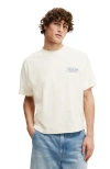 Cotton On Cropped Fit Graphic T-shirt In White
