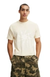 Cotton On Cropped Fit Graphic T-shirt In Neutral