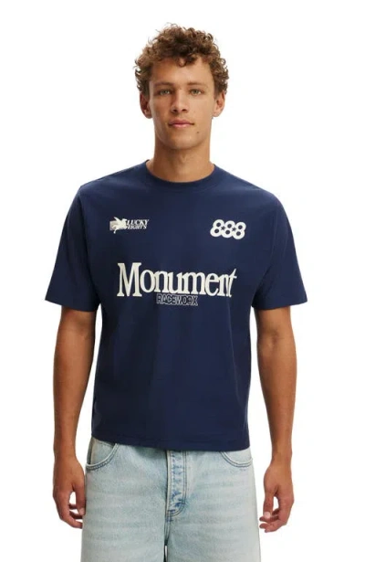 Cotton On Cropped Fit Graphic T-shirt In Black