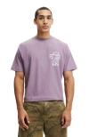 Cotton On Cropped Fit Graphic T-shirt In Purple