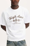 Cotton On Cropped Fit Graphic T-shirt In White