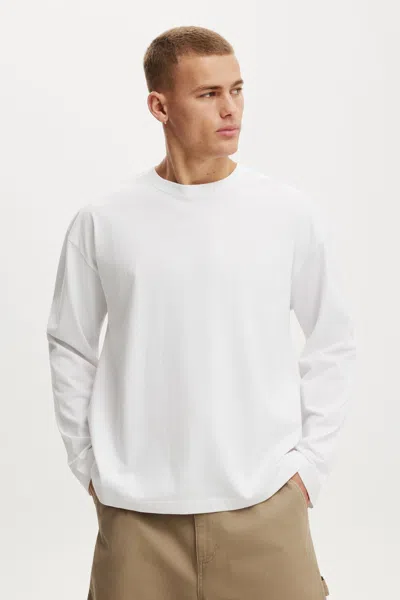 Cotton On Cropped Fit Long Sleeve In White