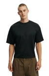Cotton On Cropped Fit Mesh T-shirt In Black