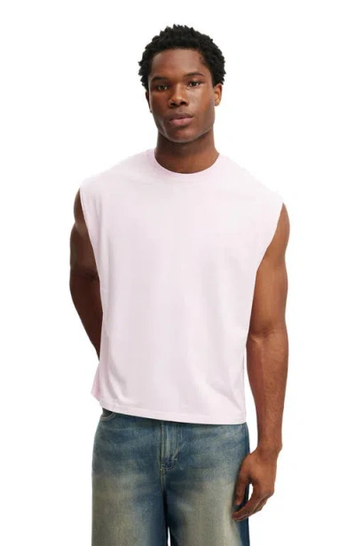 Cotton On Cropped Fit Muscle In Pink